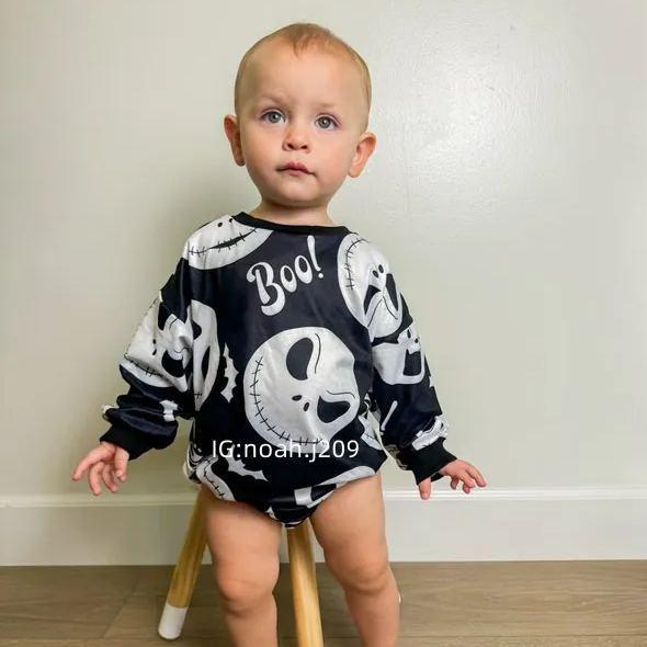 Baby Halloween Bubble Romper