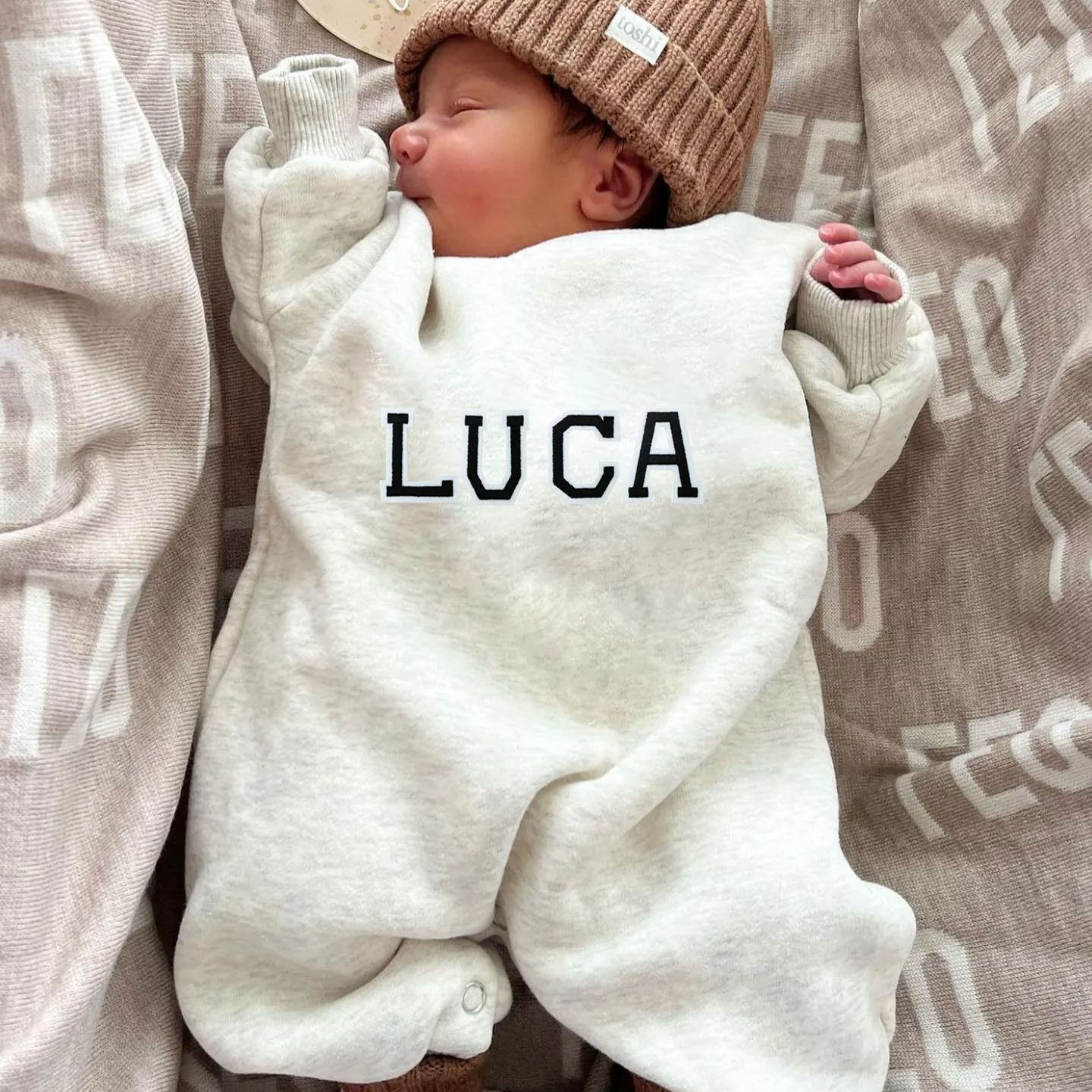 Baby Custom Name Jumpsuit