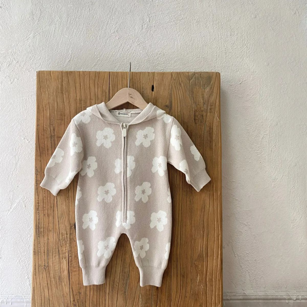 Baby Floral Knitting Jumpsuit