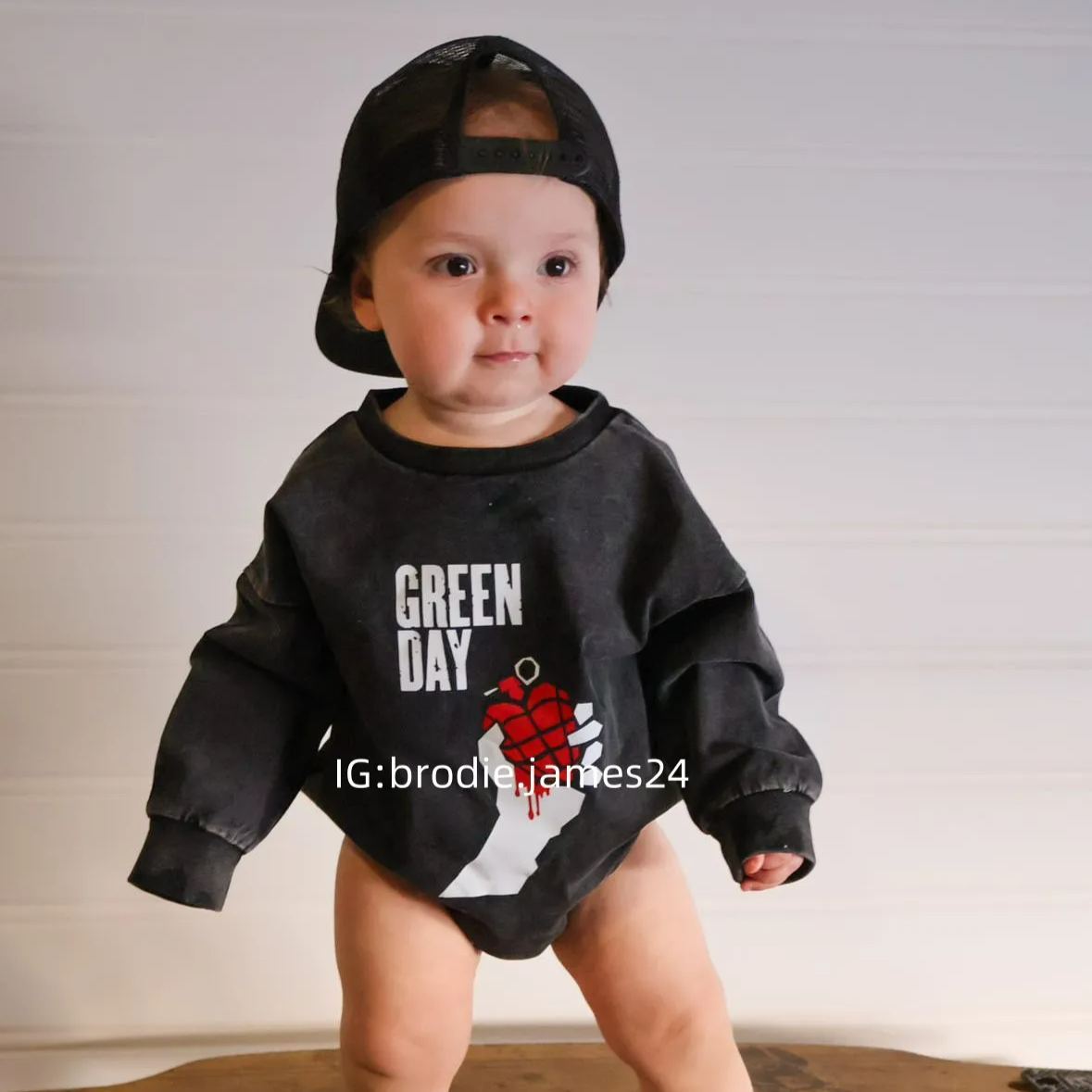 Baby Band Bubble Romper