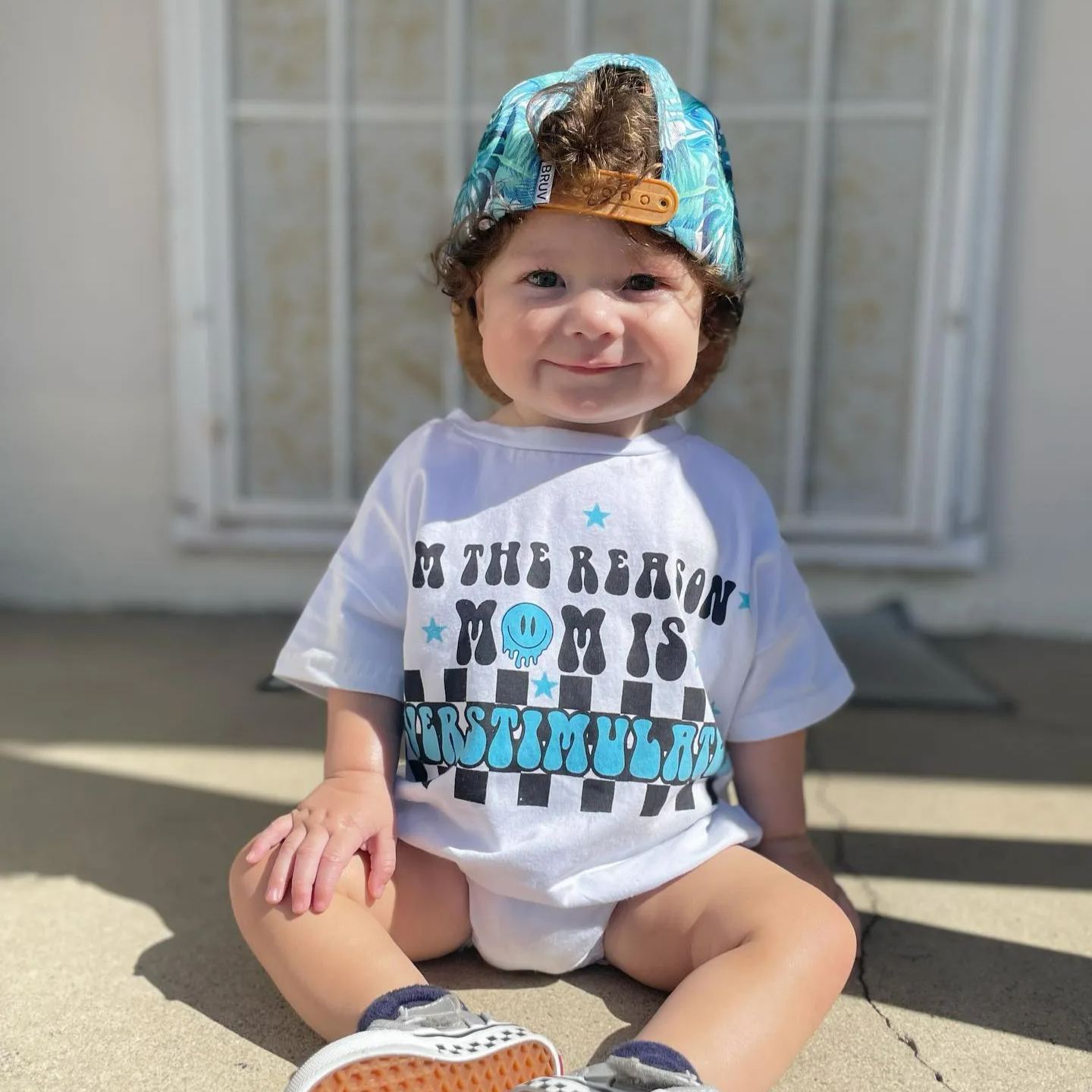 Baby Letter Print Romper