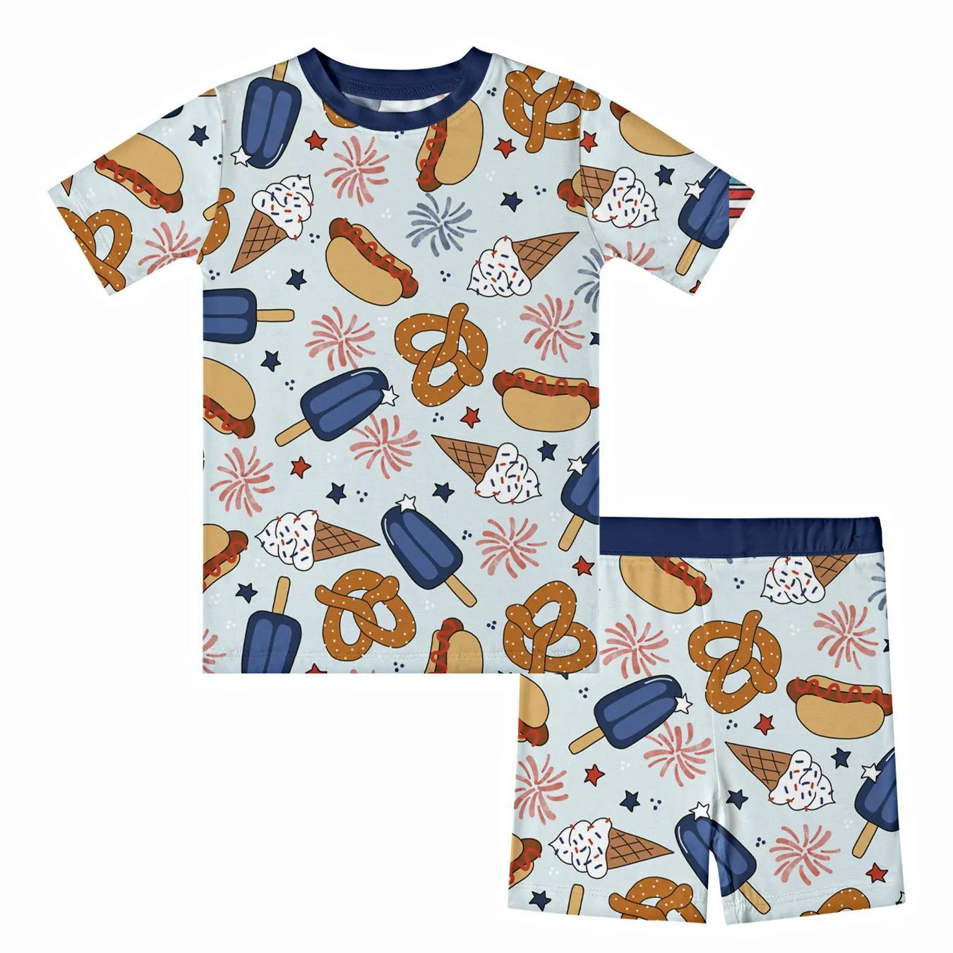 [Copy]Newborn Independence Day Bamboo Sleeper