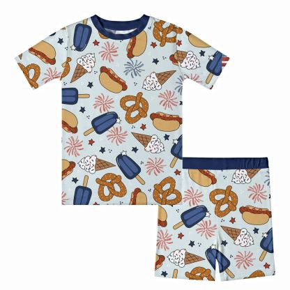 [Copy]Newborn Independence Day Bamboo Sleeper
