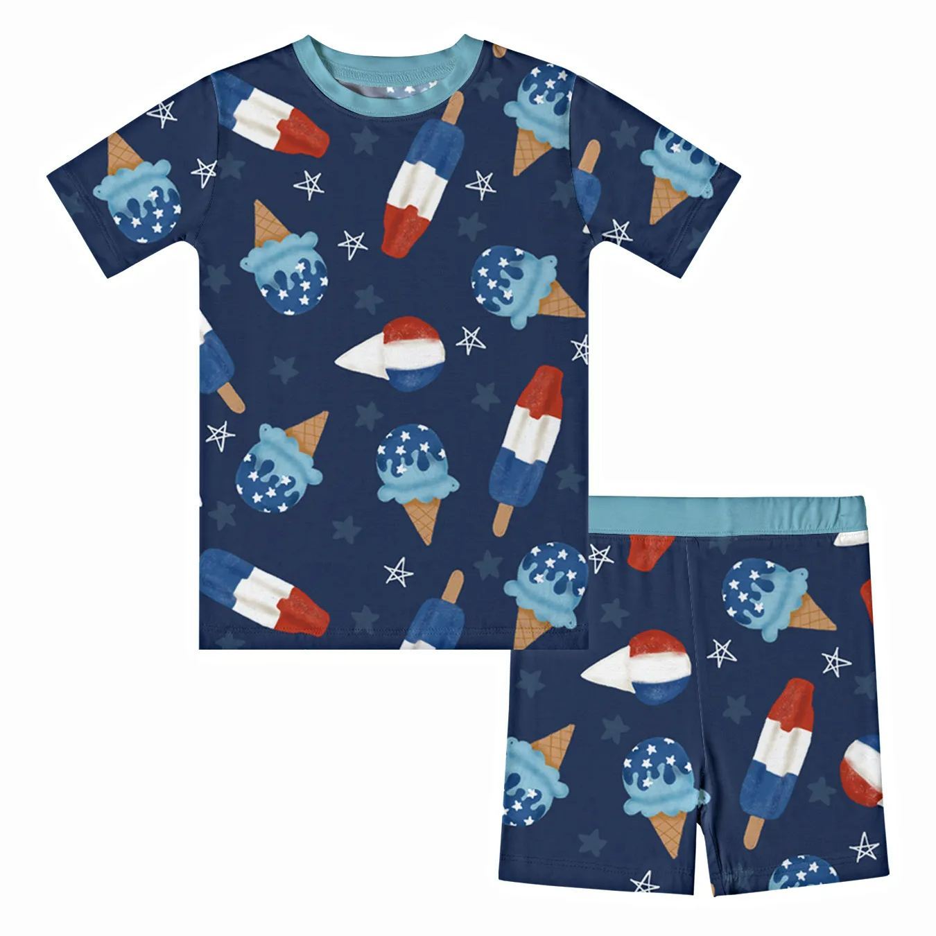 Kid Independence Day Bamboo Set ( 2-6Y )
