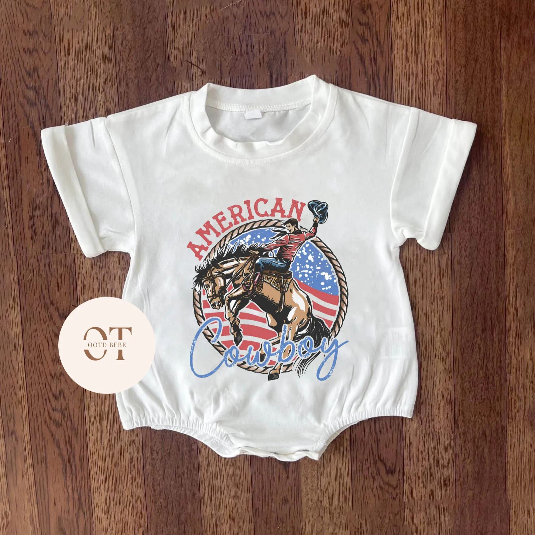 [Copy]Baby Independence Day Romper