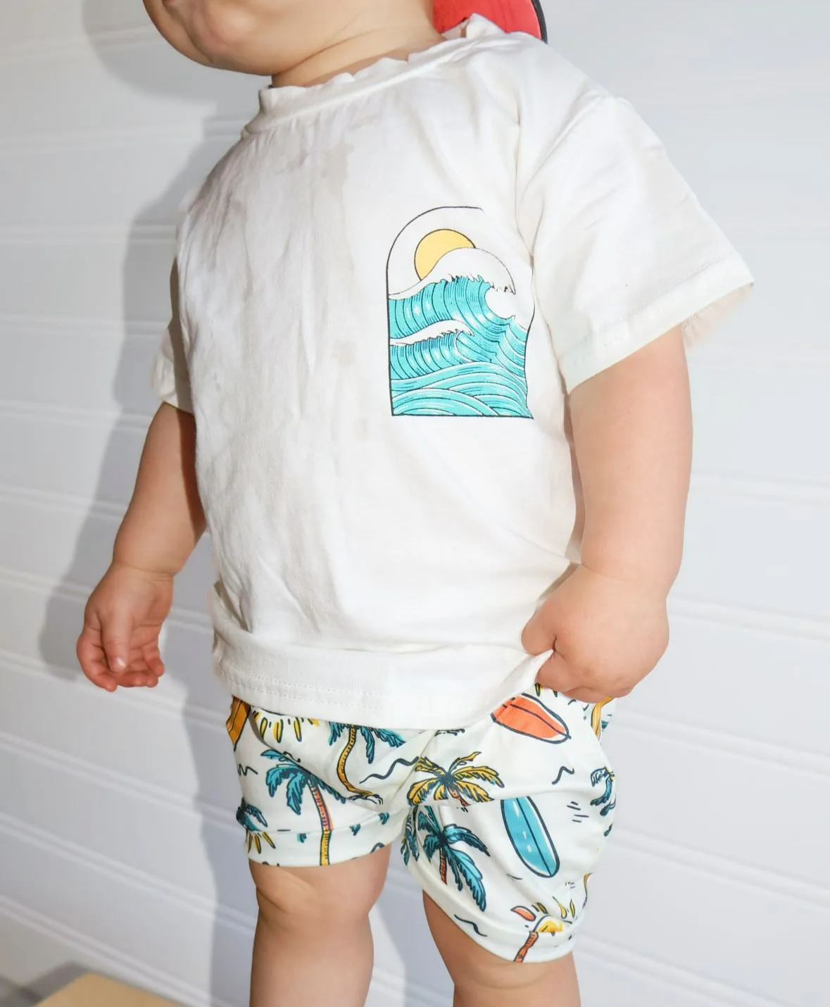 Baby Happiness Comes in Wave Set
