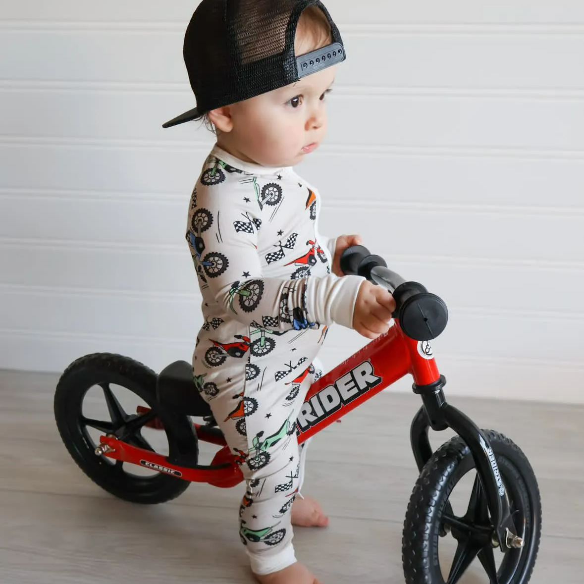 Baby Motorcycle Bamboo Sleeper