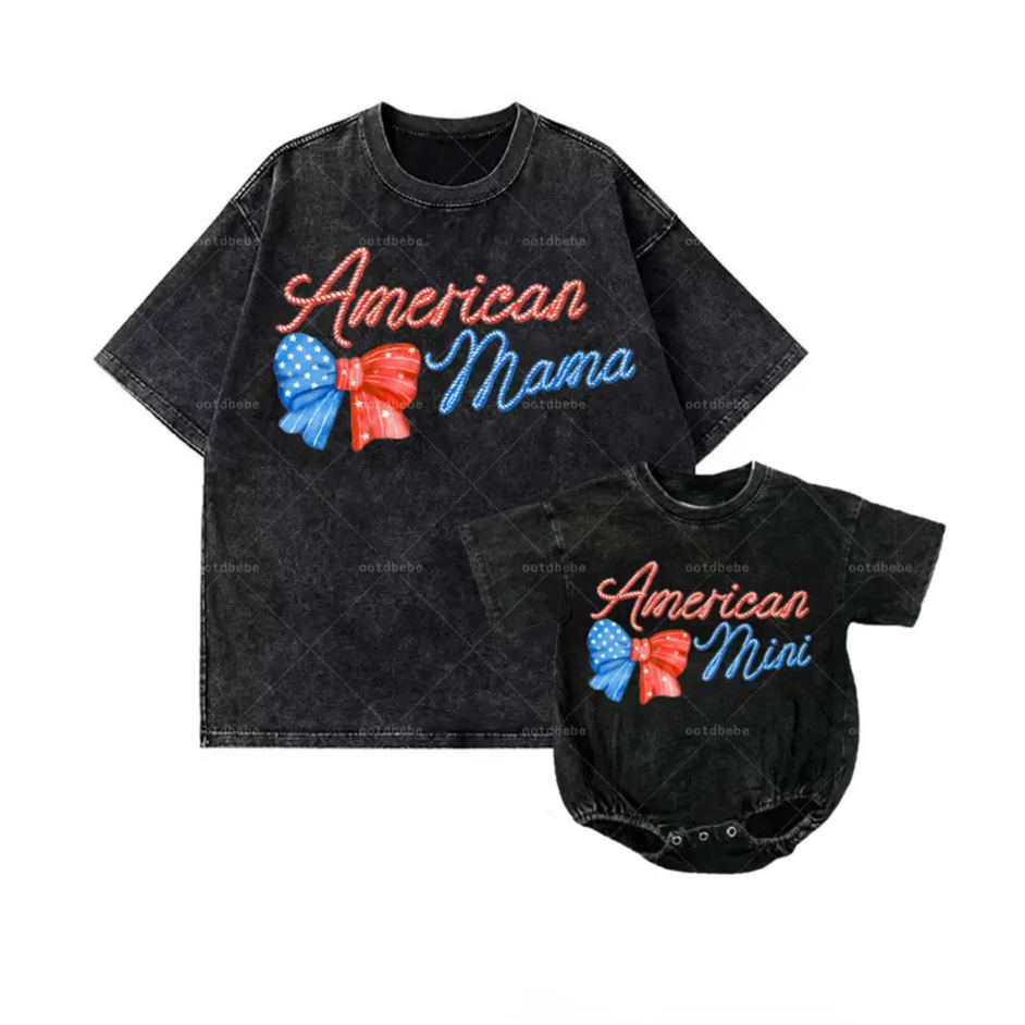 American Mama & Mini Matching Clothing