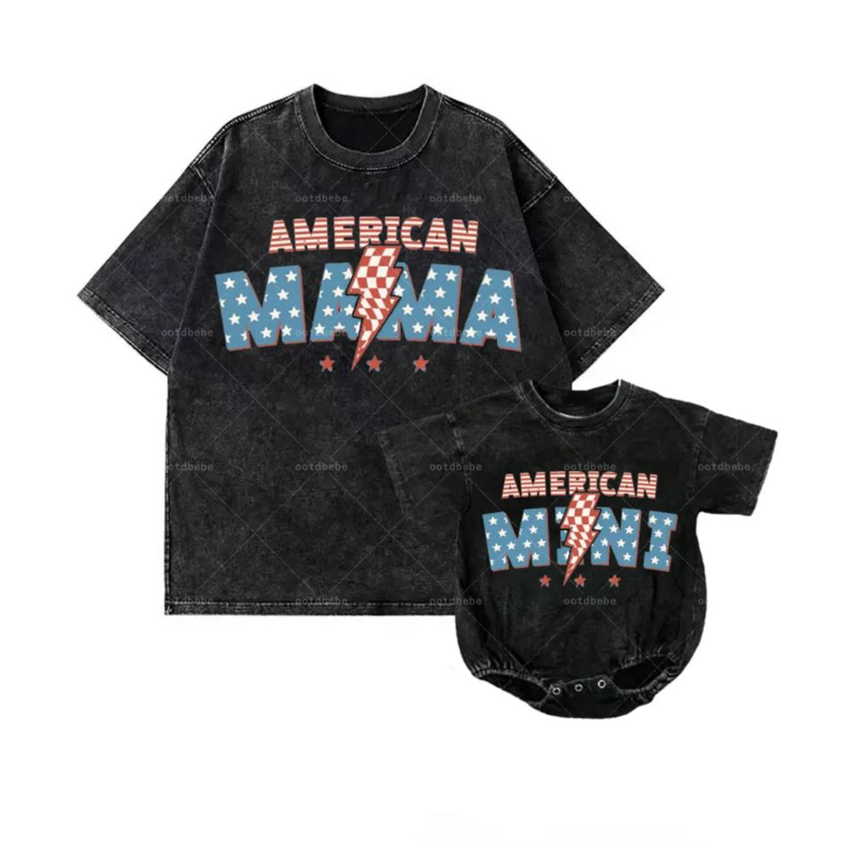 [Copy]Mommy & Me USA Matching Clothing