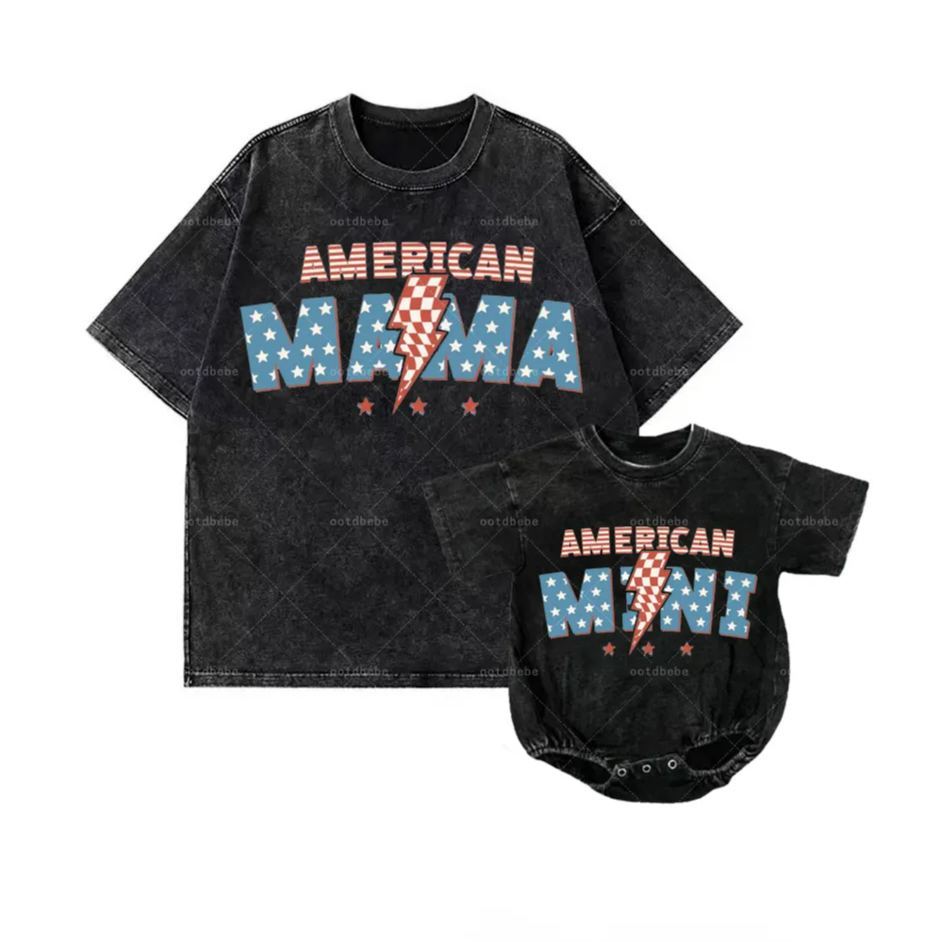 [Copy]Mommy & Me USA Matching Clothing
