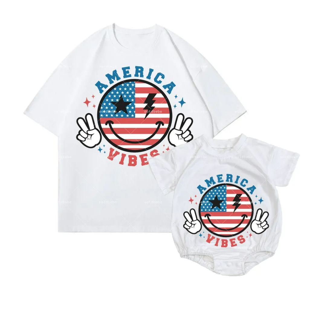 [Copy]Mommy & Me Independence Day Matching Clothing