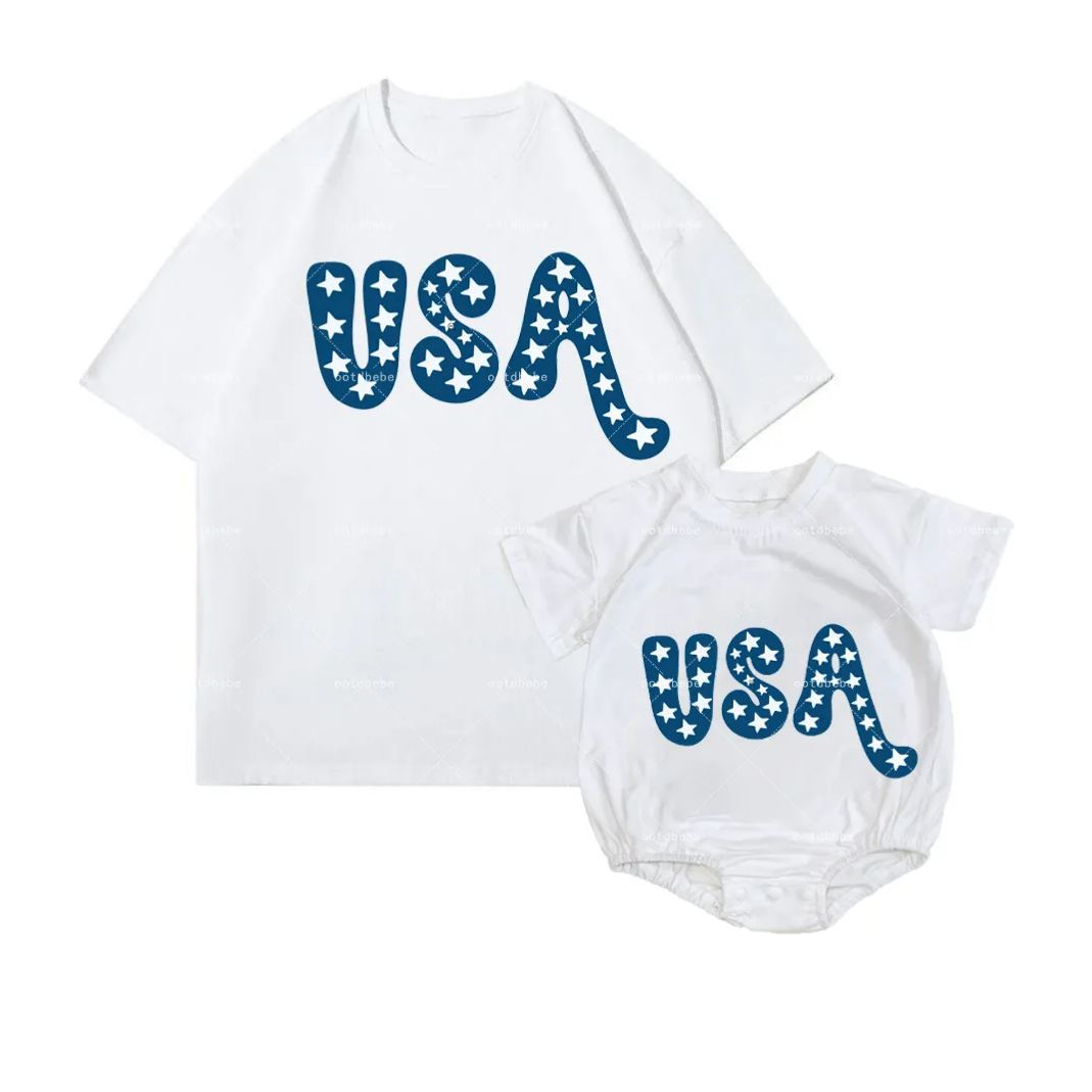 Mommy & Me USA Matching Clothing