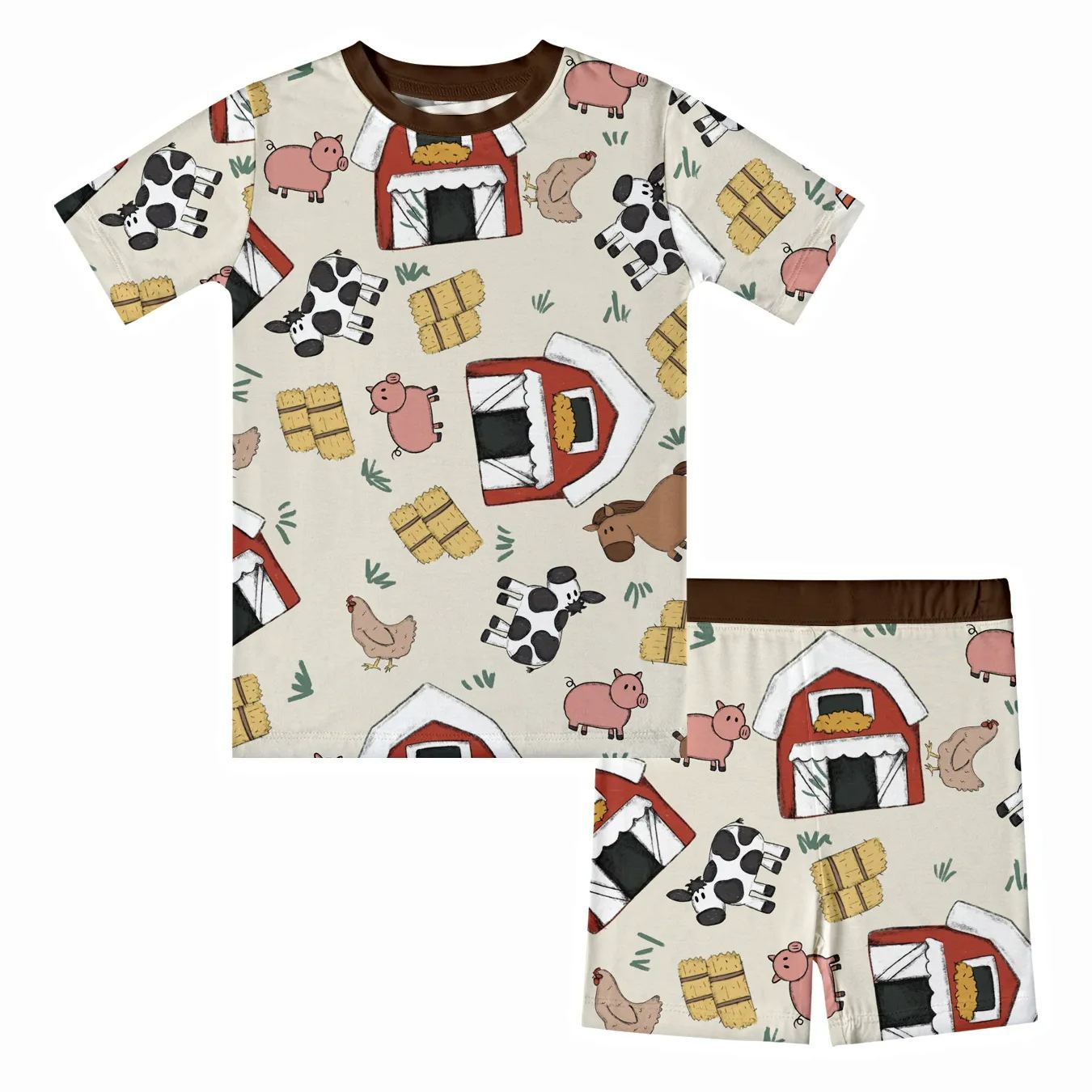 Toddler Farm Bamboo Set ( 2-6Y )