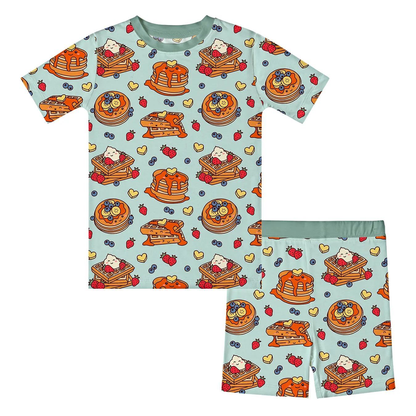 Kid Waffles Bamboo Set ( 2-6Y )