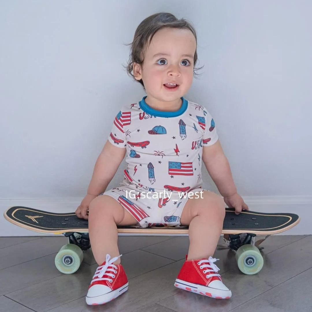 Kid Independence Day Bamboo Set ( 2-6Y )