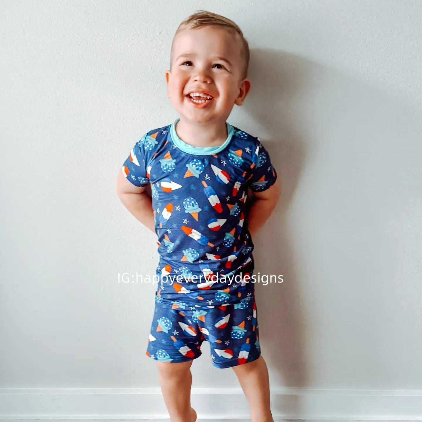 Kid Independence Day Bamboo Set ( 2-6Y )