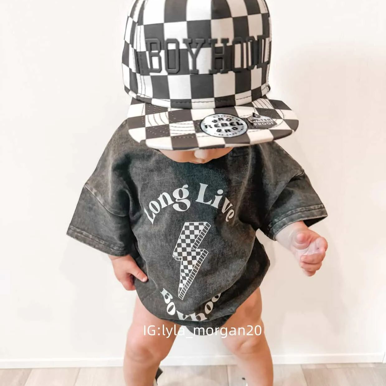 Baby Long Live Boyhood Romper