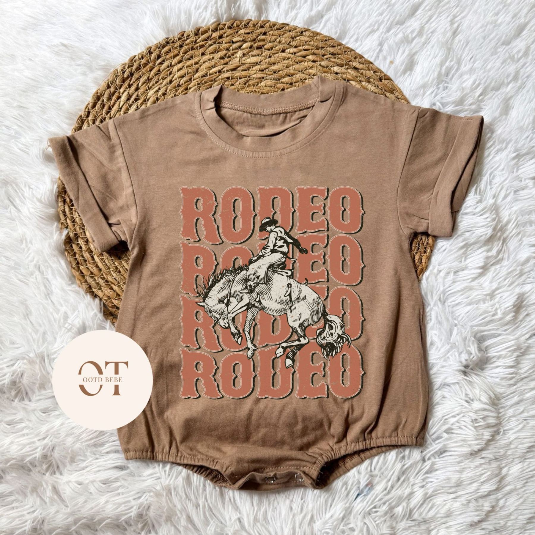 Baby Rodeo Bubble Romper