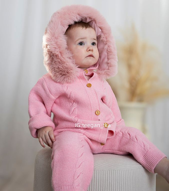 Baby Handmade Sweater Jumpsuit
