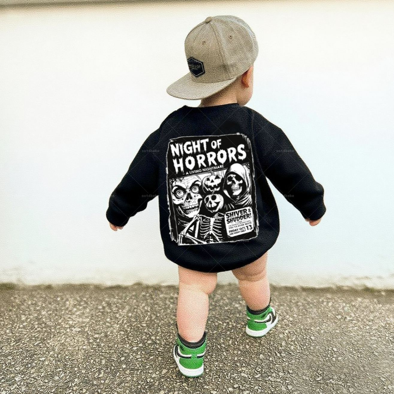 Baby Halloween Goose Romper