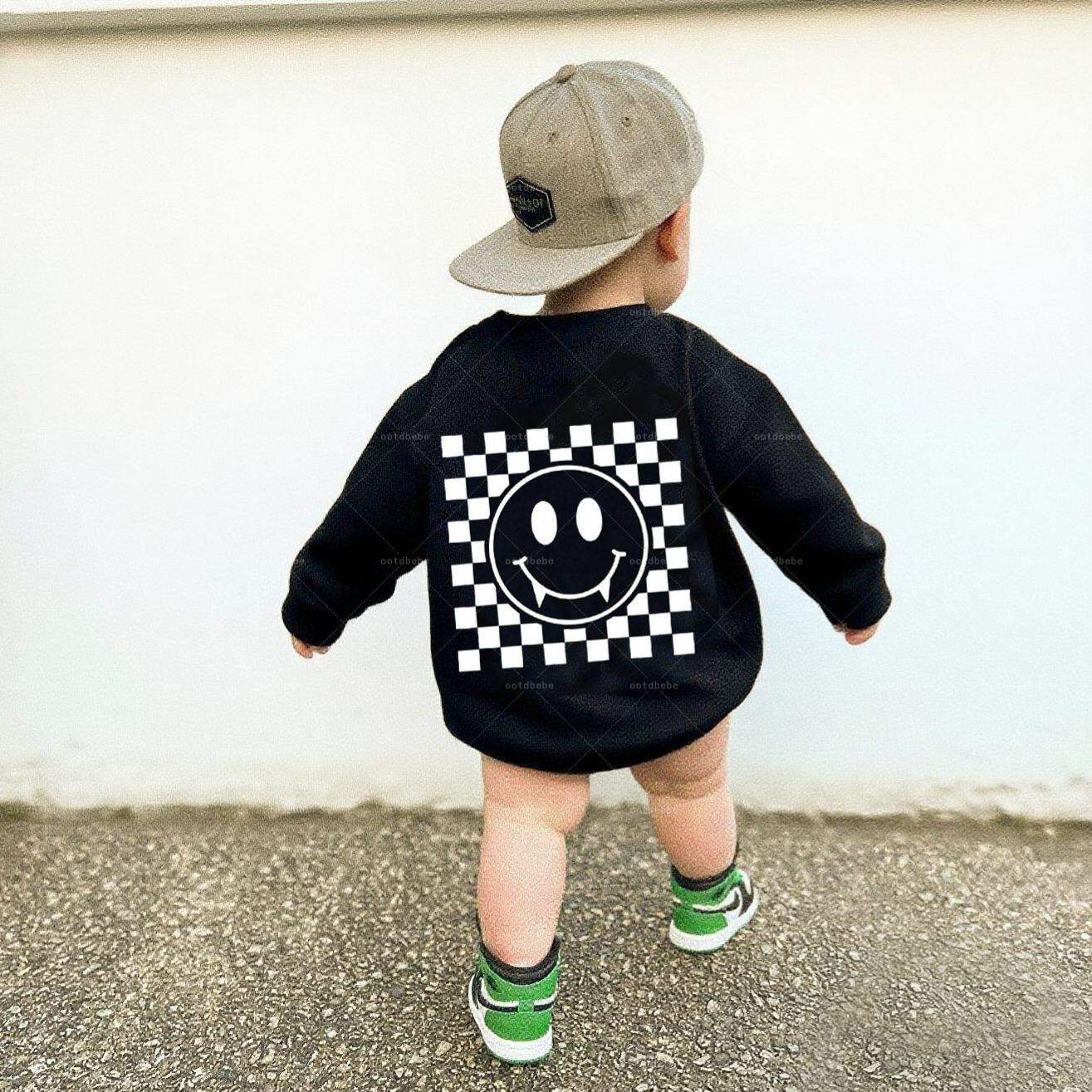 Baby Cozy Dude Romper