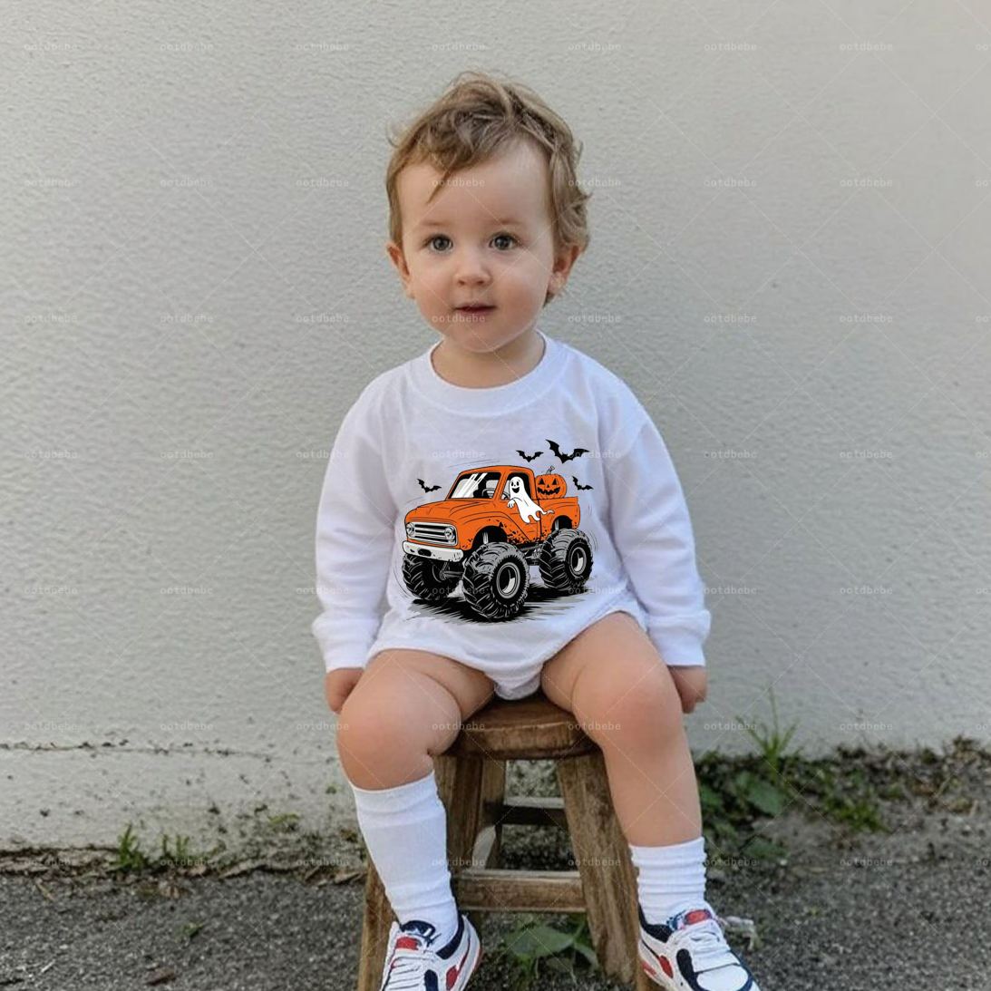 [Copy]Baby Autumn Bubble Romper