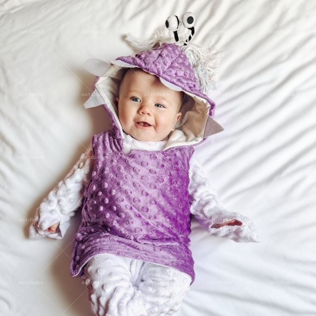 Boo Monsters Romper costume Set