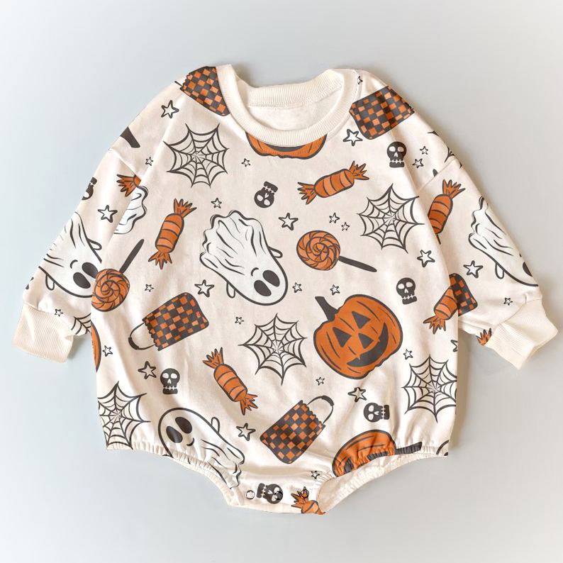 Baby Halloween Bubble Romper
