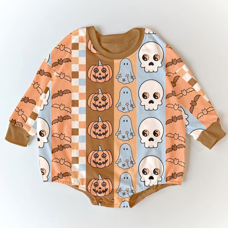 Baby Halloween Bubble Romper