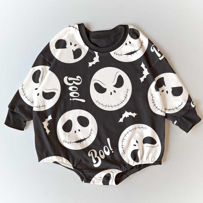 Baby Halloween Bubble Romper