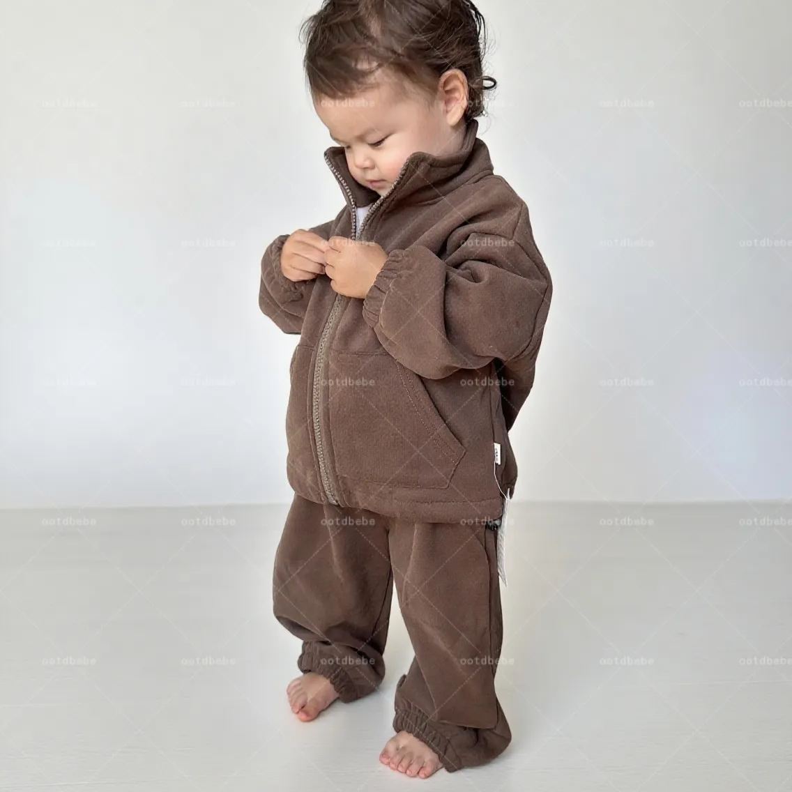 Baby Neutral Casual Zipper Set