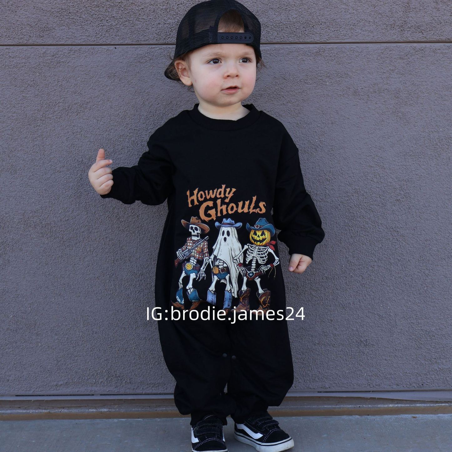 Baby Howdy Ghouls Jumpsuit