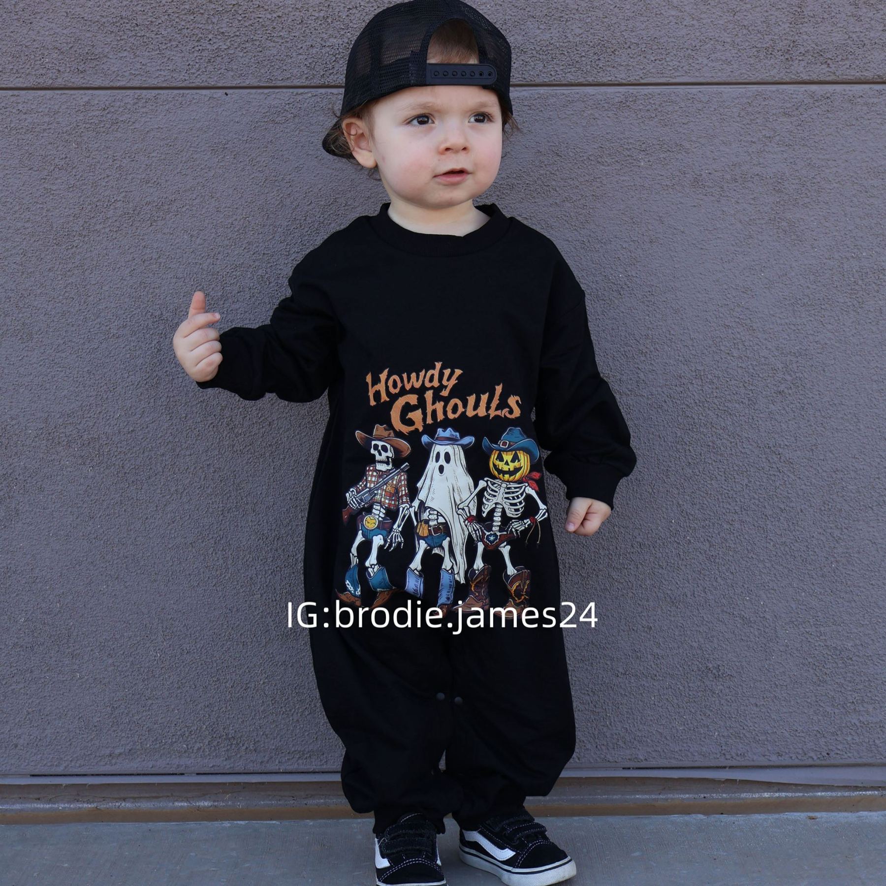 Baby Howdy Ghouls Jumpsuit