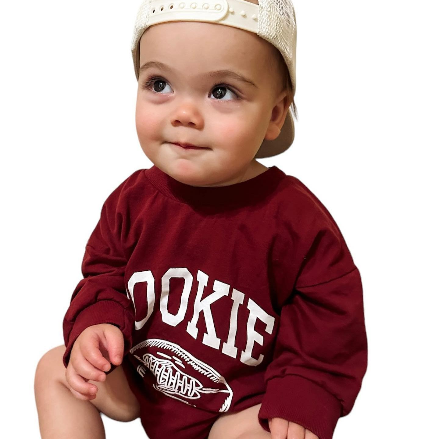 Baby Football Rookie Romper
