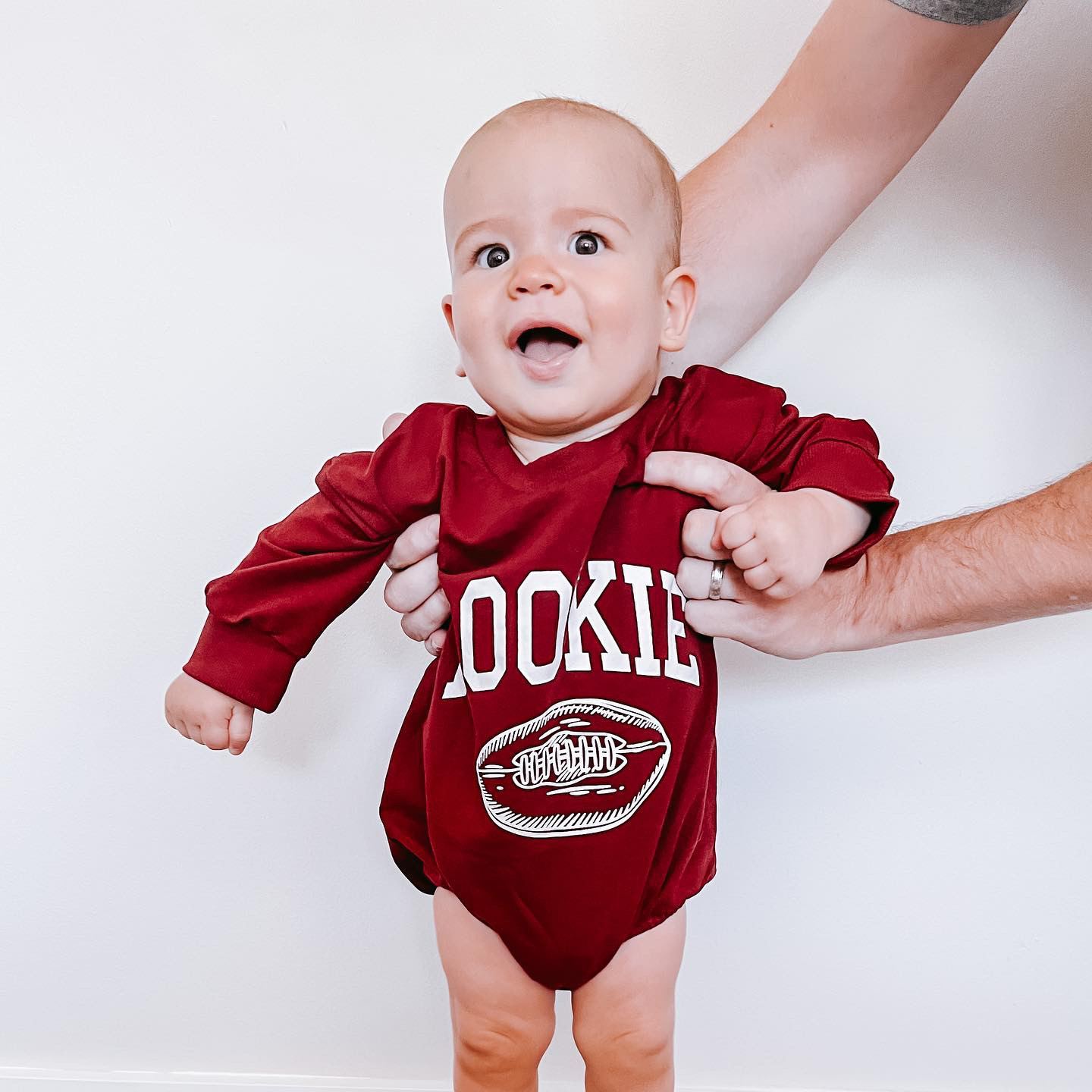 Baby Football Rookie Romper