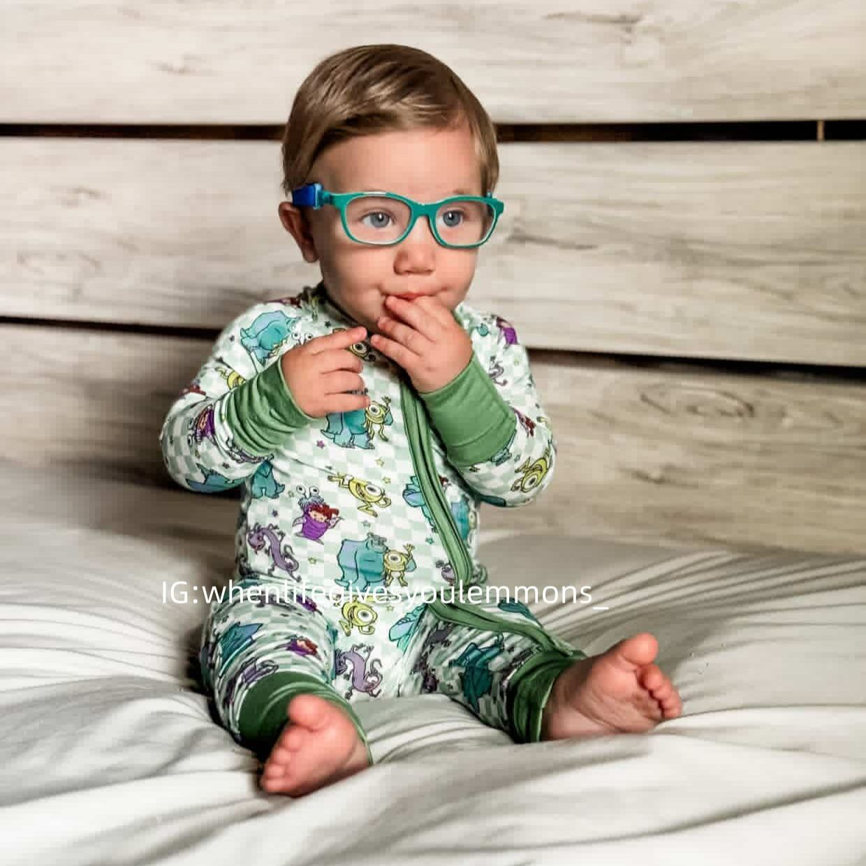 Newborn Monster Halloween Bamboo Sleeper