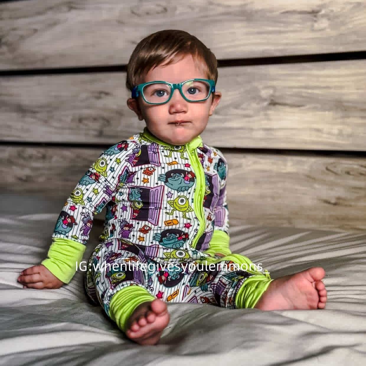 Newborn Monster Halloween Bamboo Sleeper