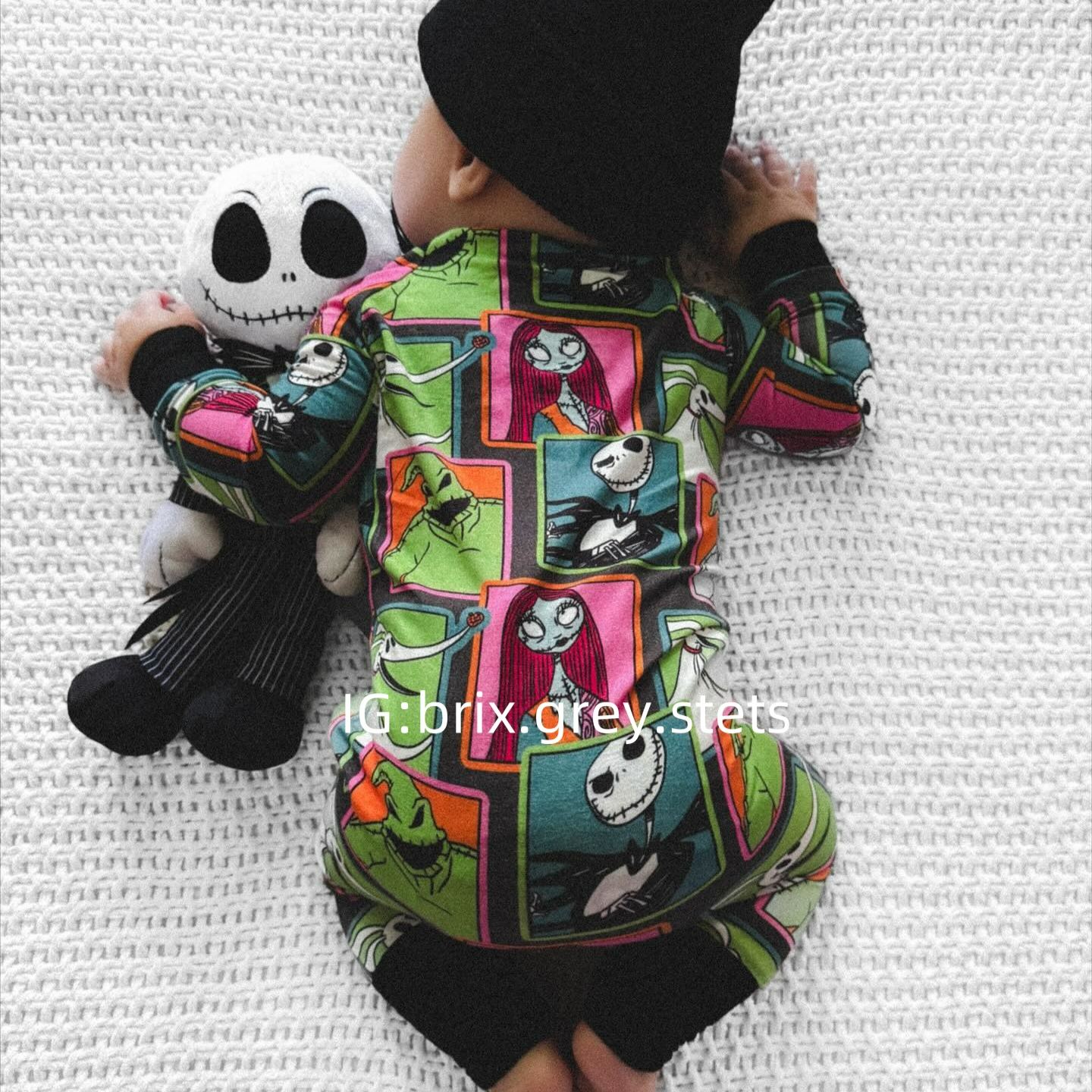 Newborn Nightmare Before Christmas Bamboo Sleeper