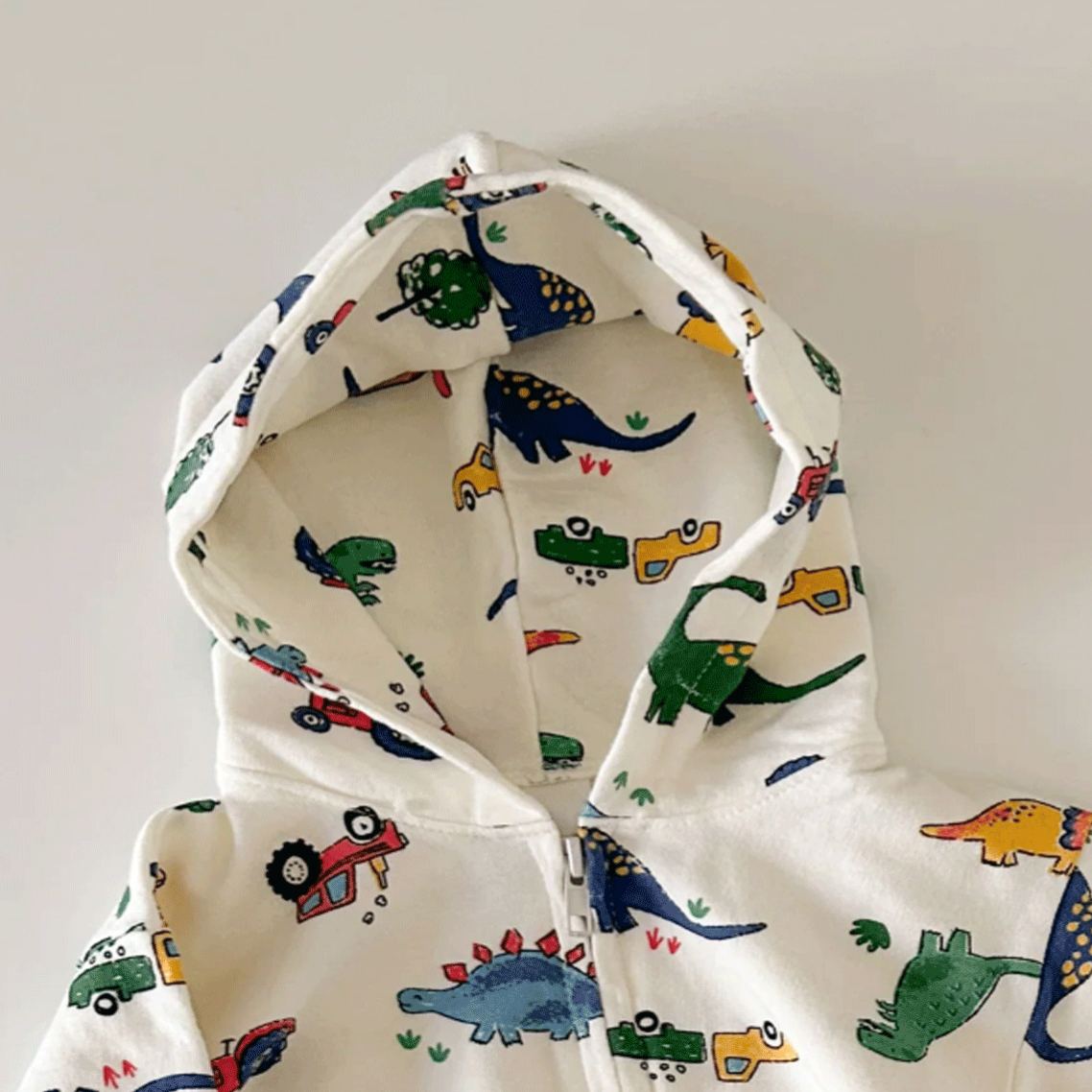 [Copy]Baby Dinosaur Hooded Jumpsuit
