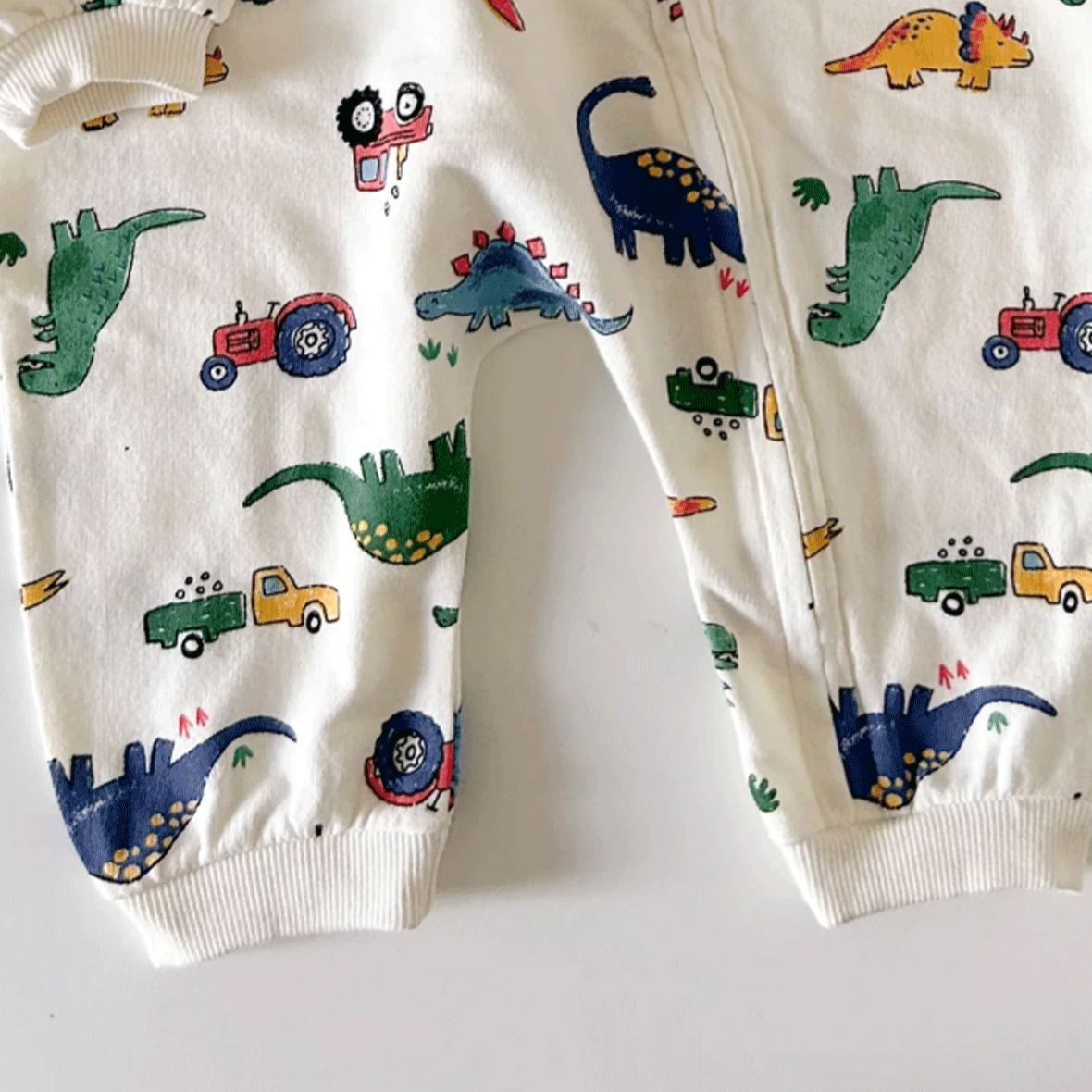 [Copy]Baby Dinosaur Hooded Jumpsuit