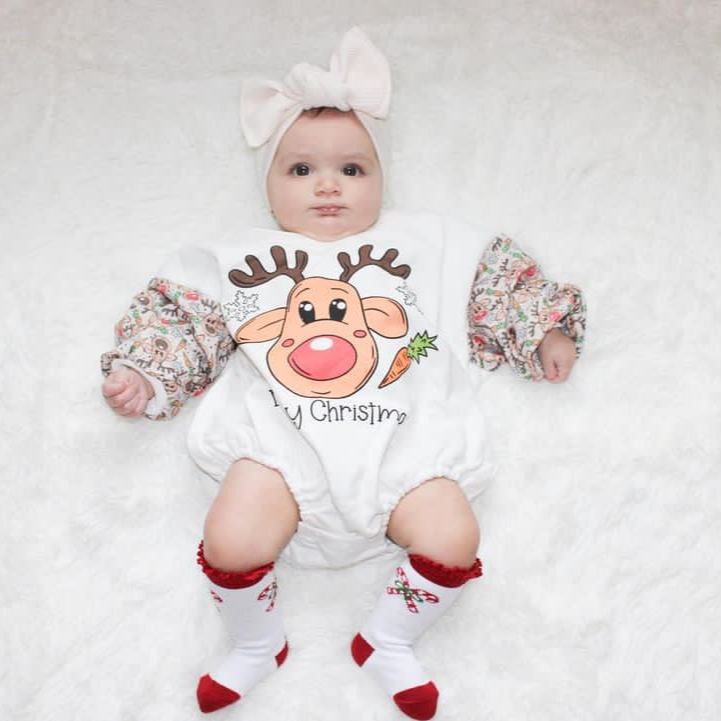 Baby Merry Christmas Romper
