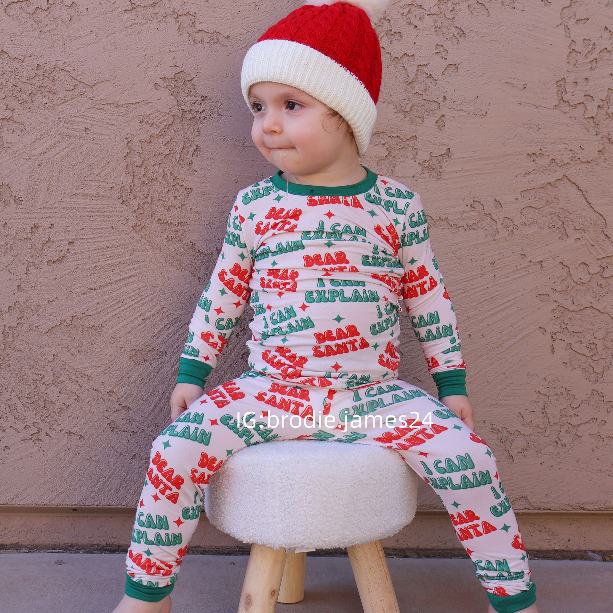 Kid Sorry Santa I Can Explain Bamboo Set ( 2-6Y )