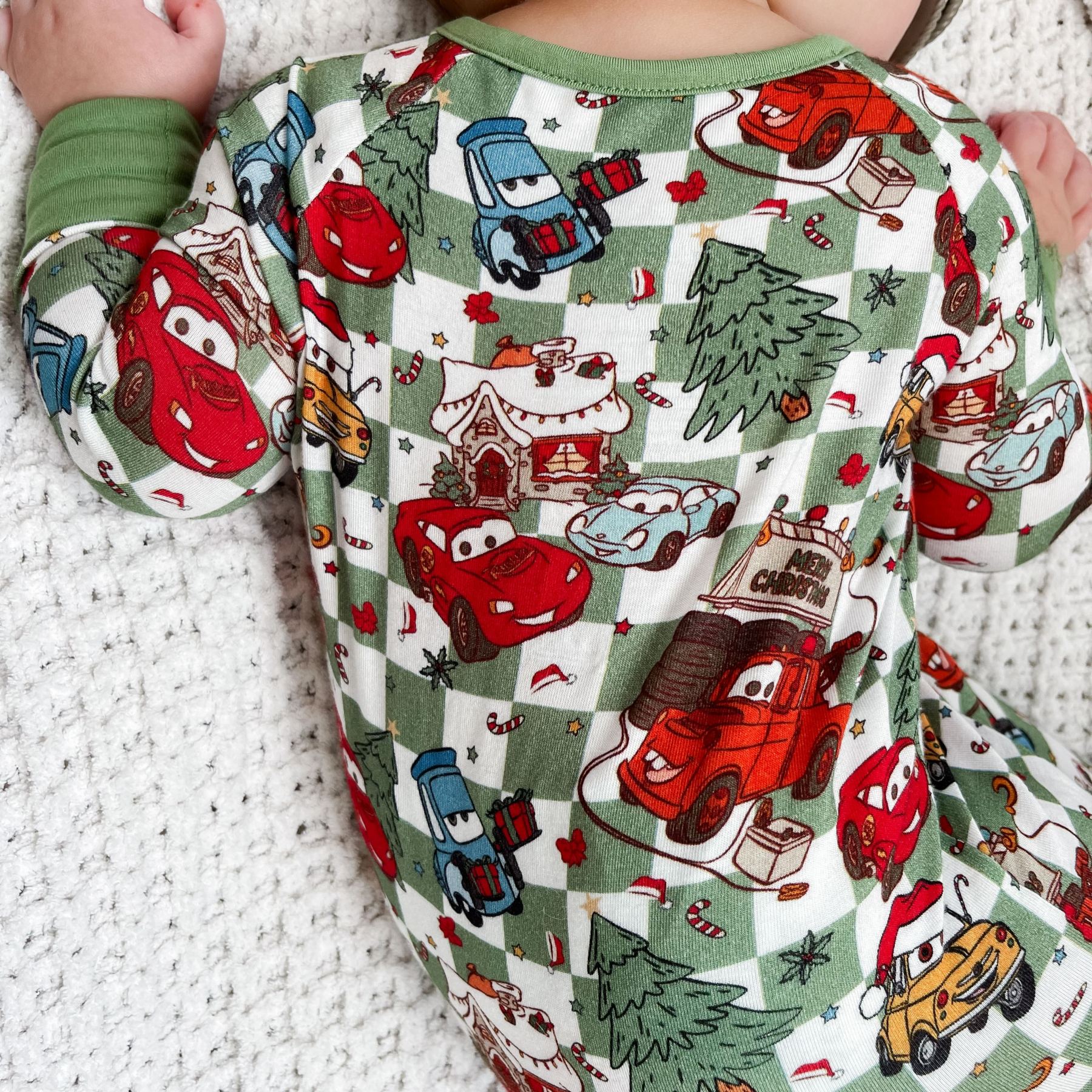 Newborn Cars Christmas Bamboo Sleeper