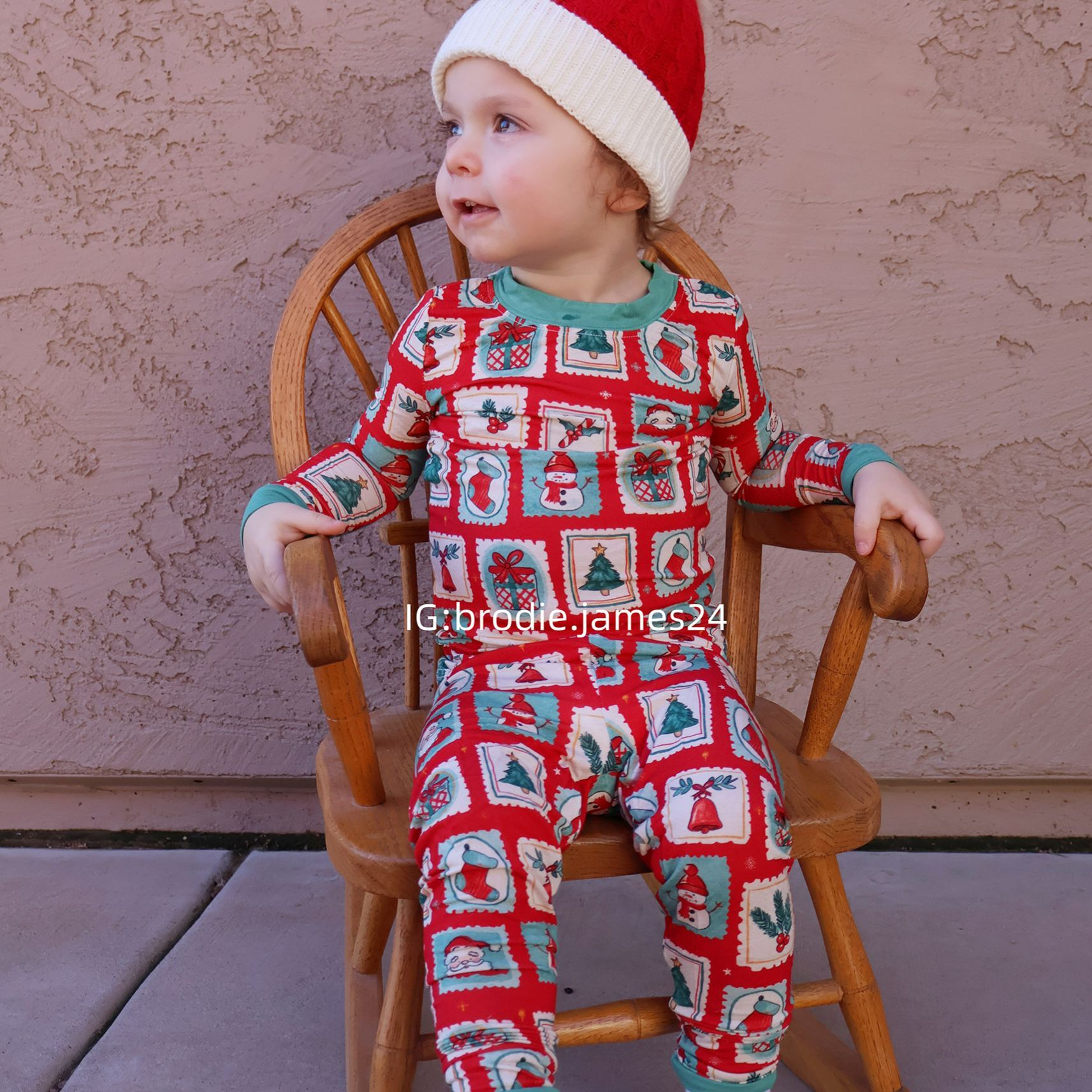Kid Christmas Bamboo Set ( 2-6Y )