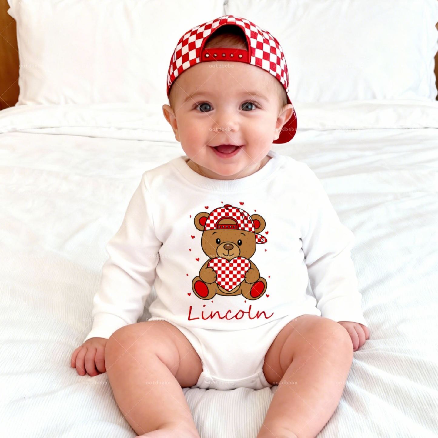 [Copy]Baby Chicken Nugs&Mama's Hugs Romper