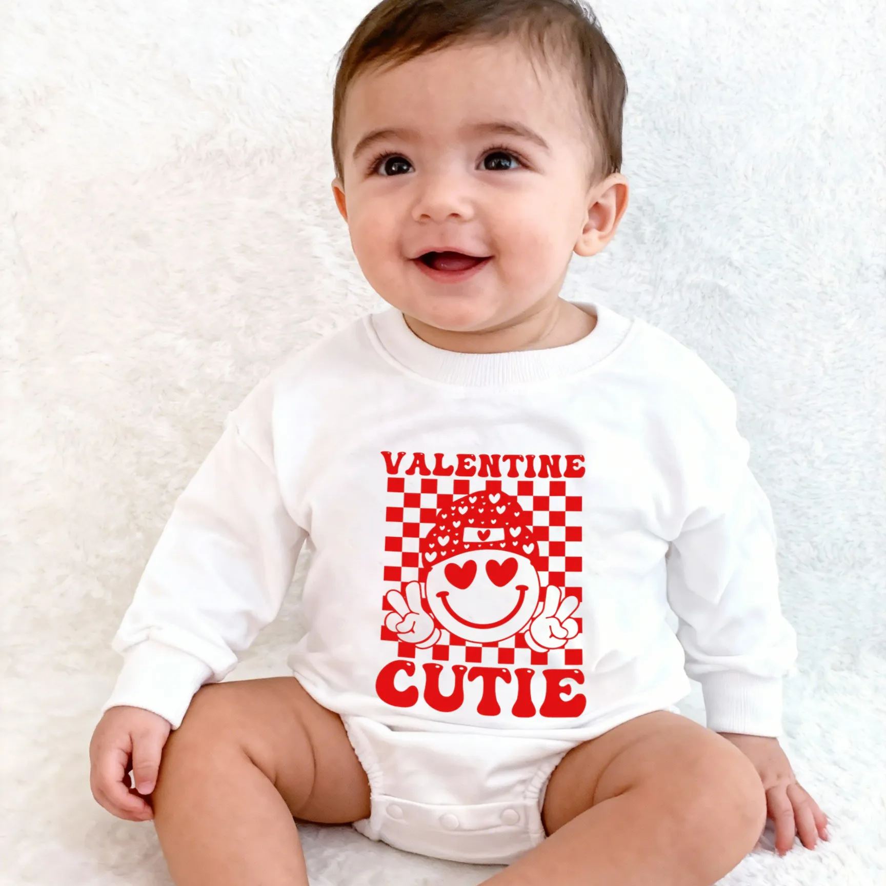 Baby Valentine Cutie Romper