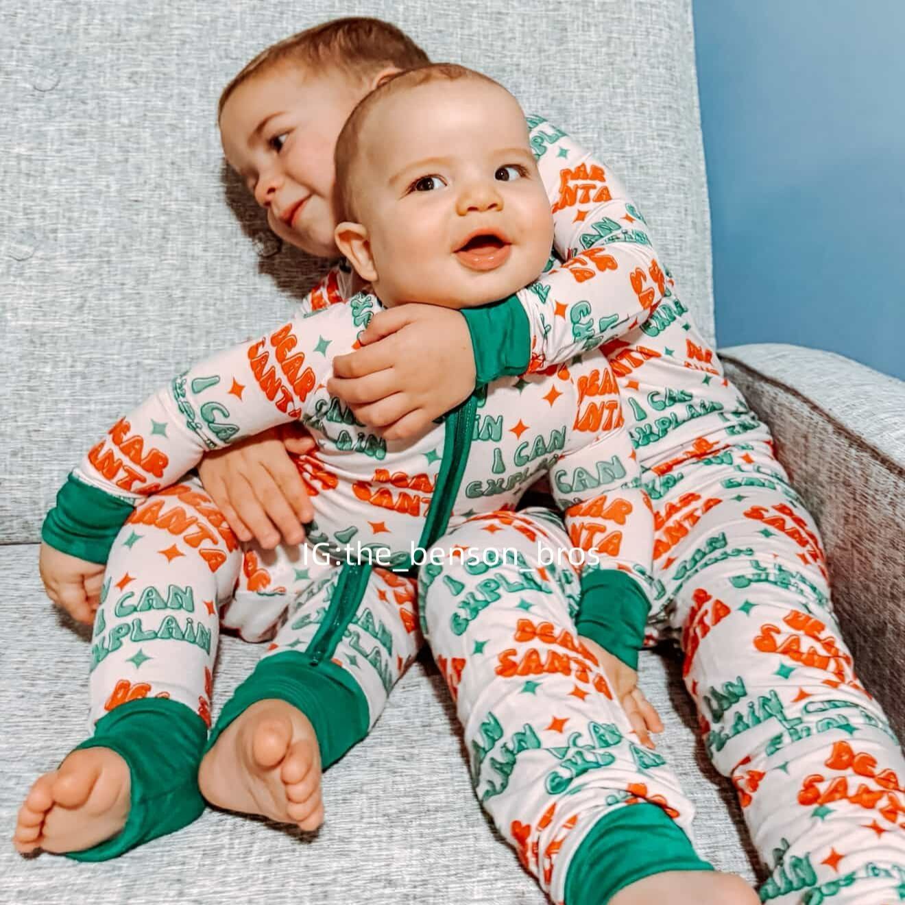 Kid Sorry Santa I Can Explain Bamboo Set ( 2-6Y )