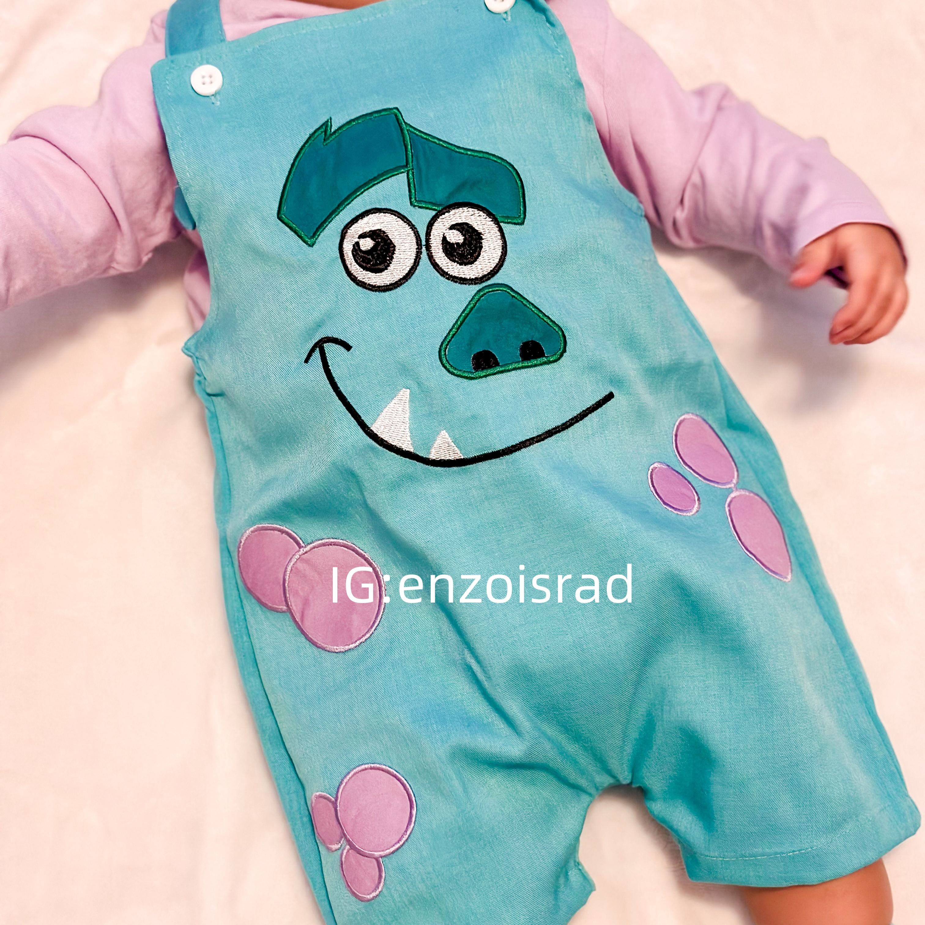 Baby Sully Monster Romper