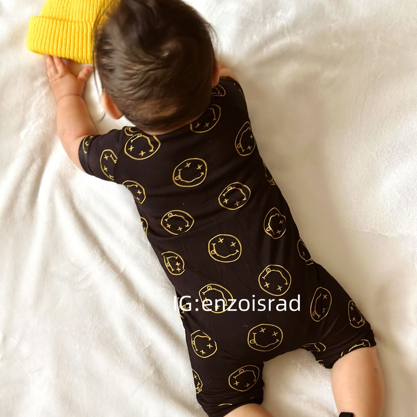 Newborn Happy Face Bamboo Sleeper