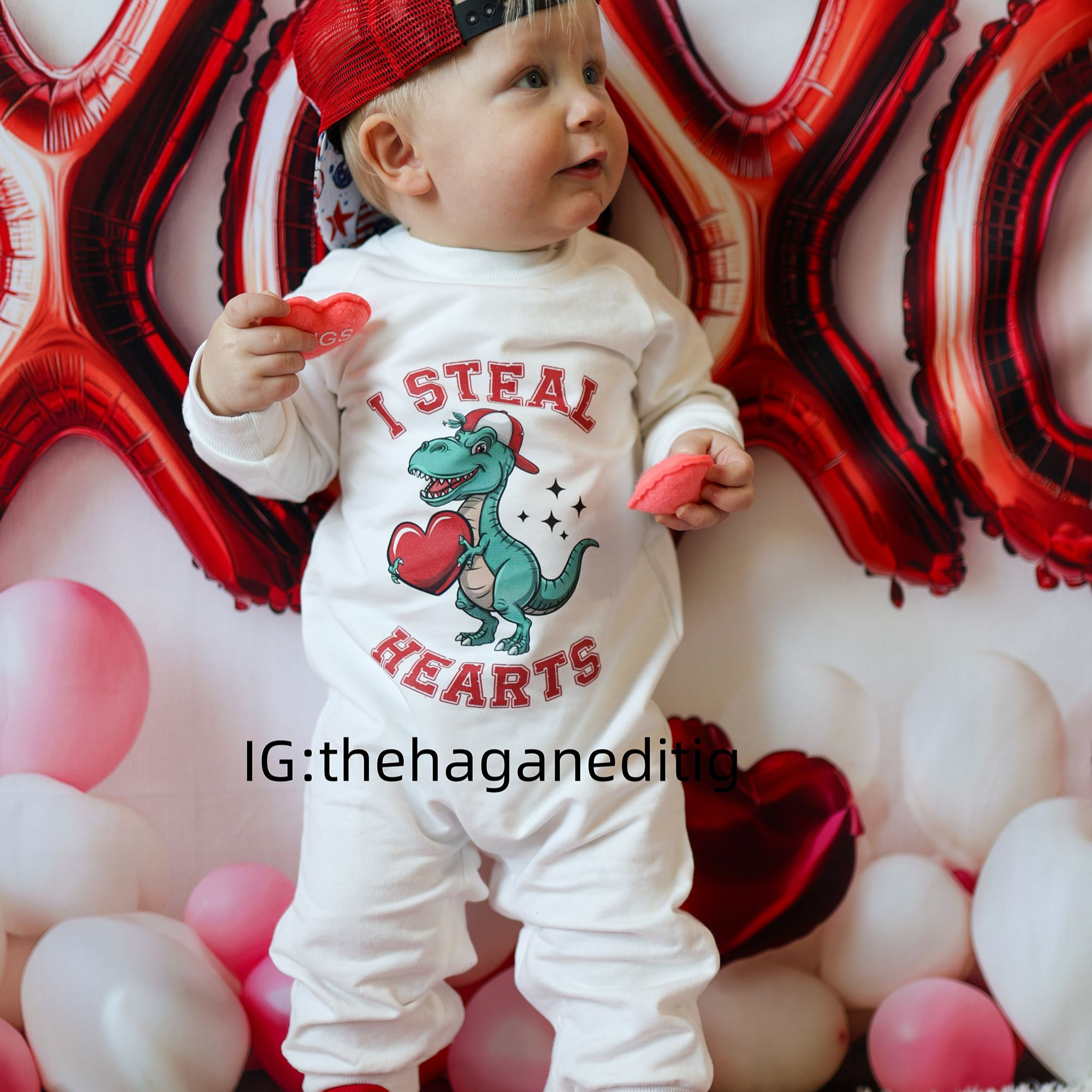 Baby I Steal Hearts Jumpsuit
